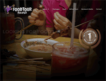 Tablet Screenshot of foodtourmalaysia.com